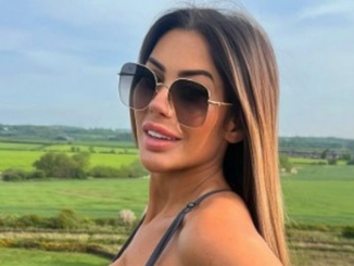 Chloe Ferry’s admirers go crazy over this one picture of her that shows her nearly bursting out of a tiny sports bra