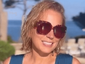 With her famous figure reflected in a plunging swimsuit, Jasmine Harman was dubbed ‘hottest ever’