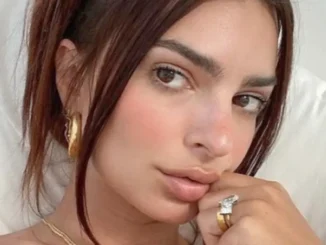 The Stunning Emily Ratajkowski Shows Off Donuts Appetite In String Bikini